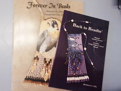 New Forever In Beads and Back to Beading  books 2 books Beadwork - Image 1 of 4
