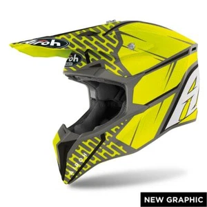 Casco moto cross enduro motard off road Airoh Wraap Idol Antracite Matt - Imagen 1 de 2
