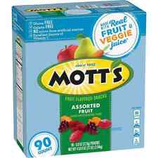 Mott's Fruit Flavored Snacks Assorted Fruit (90 ct.) - Net Wt 72 Oz