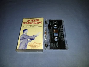 RICHARD WILLIAMS SINGERS 30 YEARS OF MAKING MUSIC CASSETTE TAPE ALBUM - Picture 1 of 2