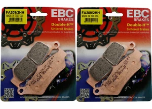 COPPIA/PASTIGLIE BMW F800 GS 2008/2012 FRENO ANTERIORI EBC FA209/2HH N2 PER MOTO - Foto 1 di 4