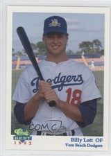 1992 Classic Best Vero Beach Dodgers Billy Lott #13