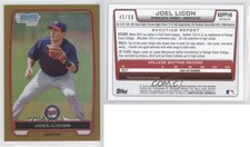 2012 Bowman Draft Chrome Draft Picks Gold Refractors /50 Joel Licon #BDPP145