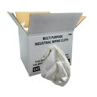 White Fleece 100% Cotton Cleaning Rags - 10 lbs. box - Multipurpose Cleaning