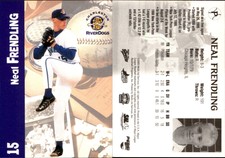 Neal Frendling 2000 Multi-Ad Charleston RiverDogs #15 Card *AutographDen*
