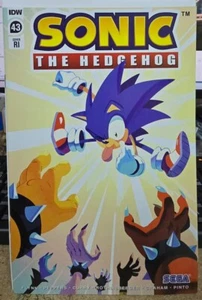 SONIC THE HEDGEHOG #43 RI RETAILER VARIANT (2021) NM (148) - Picture 1 of 3
