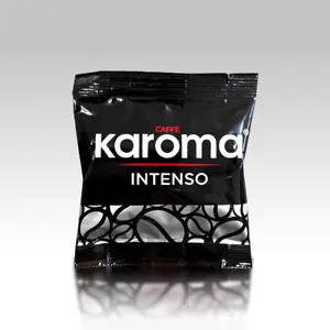 150 Caffe Karoma ESE 44mm Coffee Pods Intenso (Extra Strong) - FREE P&P - Picture 1 of 4
