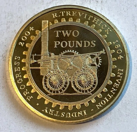 Great Britain 2 Pounds 1804-2004 Cover