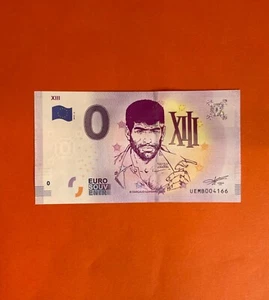 BILLET 0 EURO VANCE VAN HAMME XIII 2018 ETAT NEUF - Picture 1 of 2