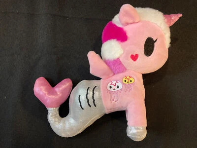 Tokidoki Mermicorno Jelly Neon Star Peluche Rosa 7" en Medio Unicornio Sirena Foto 1 de 3