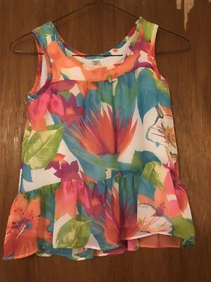 Top sin mangas Cherokee para niña talla M 100 % poliéster Foto 1 de 3