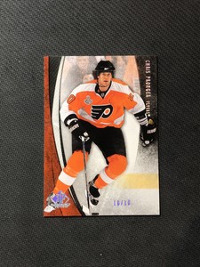 2010-11 UPPER DECK SP GAME USED CHRIS PRONGER RARE SILVER SPECTRUM #ed 10/10