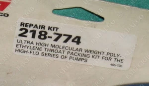 Graco, 218-774, Bulldog King Pump Throat Packing Repair Kit NEW - Picture 1 of 2