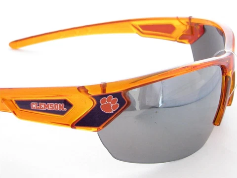 Clemson Tigers Transparent Orange Purple Mens Sunglasses CU Licensed Style12 Cover