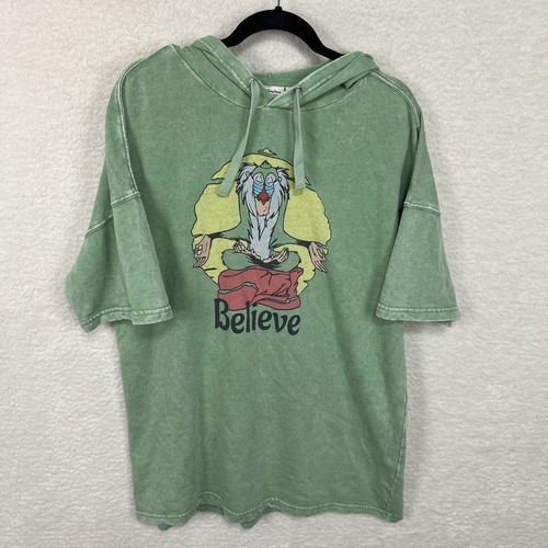 VETEMENTS Felpa con cappuccio Disney Parks Forever Collection di cibo spazzatura Rafiki adulto M