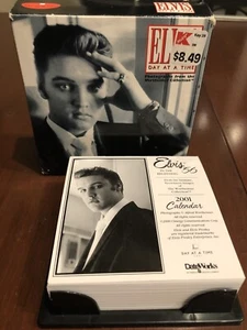 Vintage Elvis Day At A Time 2001 Calendar NIB - Picture 1 of 7