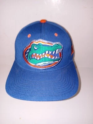 Florida Gators Baseball Cap Hat Zephyr Grafx Blue Snapback 80% Acrylic 20% Wool - Image 1 of 4