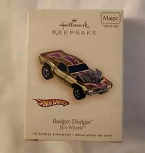 Hallmark Keepsake/Hot Wheels Rodger Dodger Ornament - 2007 New - Picture 1 of 1