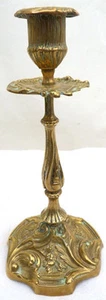 BOUGEOIR 21 cm BRONZE OUVRAGÉ XIXè* - Picture 1 of 1