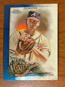 2022 Topps Allen & Ginter Chrome - Tom Glavine #252 Blue Refractor /150 - Picture 1 of 3