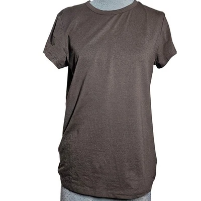 Футболка Banana Republic коричневая из хлопковой смеси размер большой  - Изображение 1 из 4