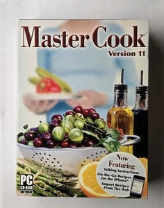 Master Cook Version 11 PC CD-ROM, 2010, THQ, Fat Box) - Picture 1 of 2