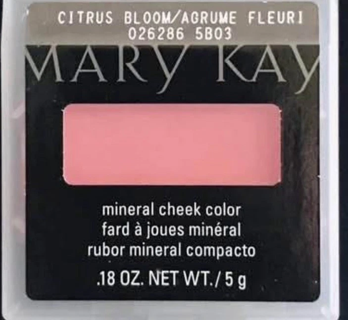 New In Package Mary Kay Mineral Cheek Color Blush Citrus Bloom Full Size - Image 1 of 1