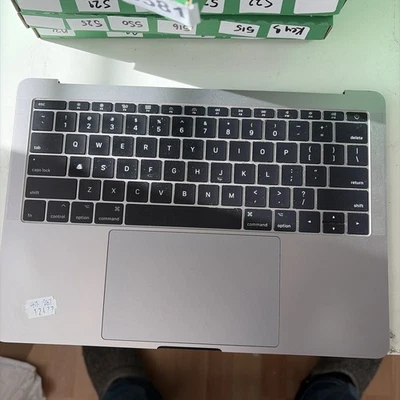 MacBook Pro A1708 UK Keyboard Palmrest Top Case Grey  Battery 41% 287 Sku 3581 - Image 1 of 2