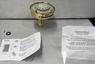 Cabezal de ducha Rohl Santena 3 funciones 1085/81b Foto 1 de 4