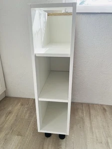 Küchenschrank Unterschrank für Küchenzeile Regal mit 3 Fächern in weiß - Bild 1 von 5