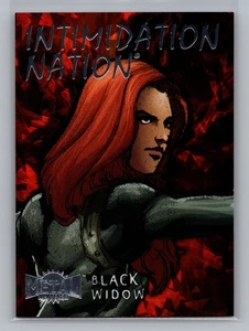 2024 SkyBox Metal Marvel Black Widow Intimidation Nation SSP #IN43 10989 - Bild 1 von 2