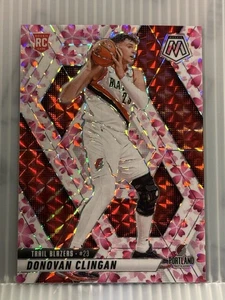 03/20 Donovan Clingan 2024-25 Mosaic Cherry Blossom RC #246 Blazer Rare - Bild 1 von 2