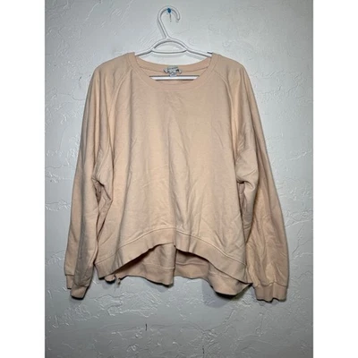 Primark Rosa Claro Cuadrado Gran Tamaño Cuello Redondo Jersey Suéter Mujer 2XL Acogedor Foto 1 de 4