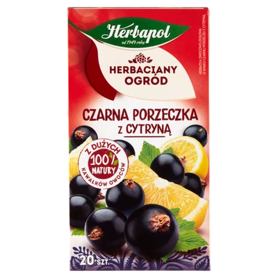 Herbapol Herbacious Garden Schwarzer Johannisbeer-Kräutertee 54 G (20 X 2,7 G) - Bild 1 von 2