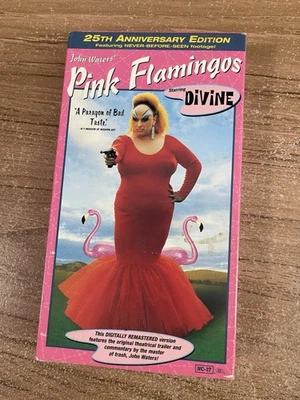 Pink Flamingos (VHS, 1997, 25th Anniversary Edition) - Image 1 of 2