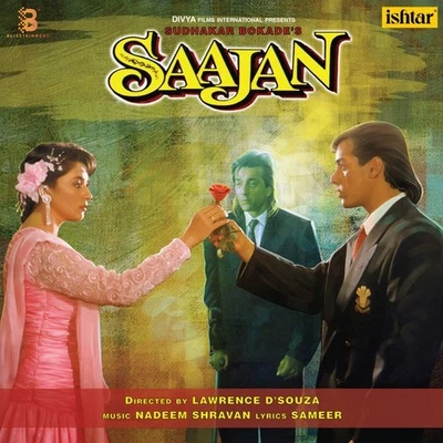 Saajan LP Vinyl Record Nadeem Shravan 1991 Bollywood Hindi Film Ost Indian Mint - Image 1 of 4