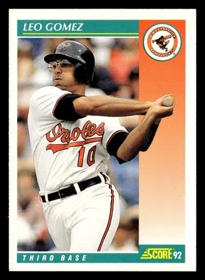Leo Gomez 1992 Score #240 Baltimore Orioles Baseball *201 - Image 1 of 2