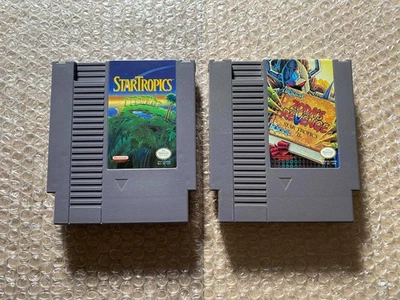 StarTropics + Zoda's Revenge: StarTropics II (NES) - CARTS ONLY *TESTED - Image 1 of 3