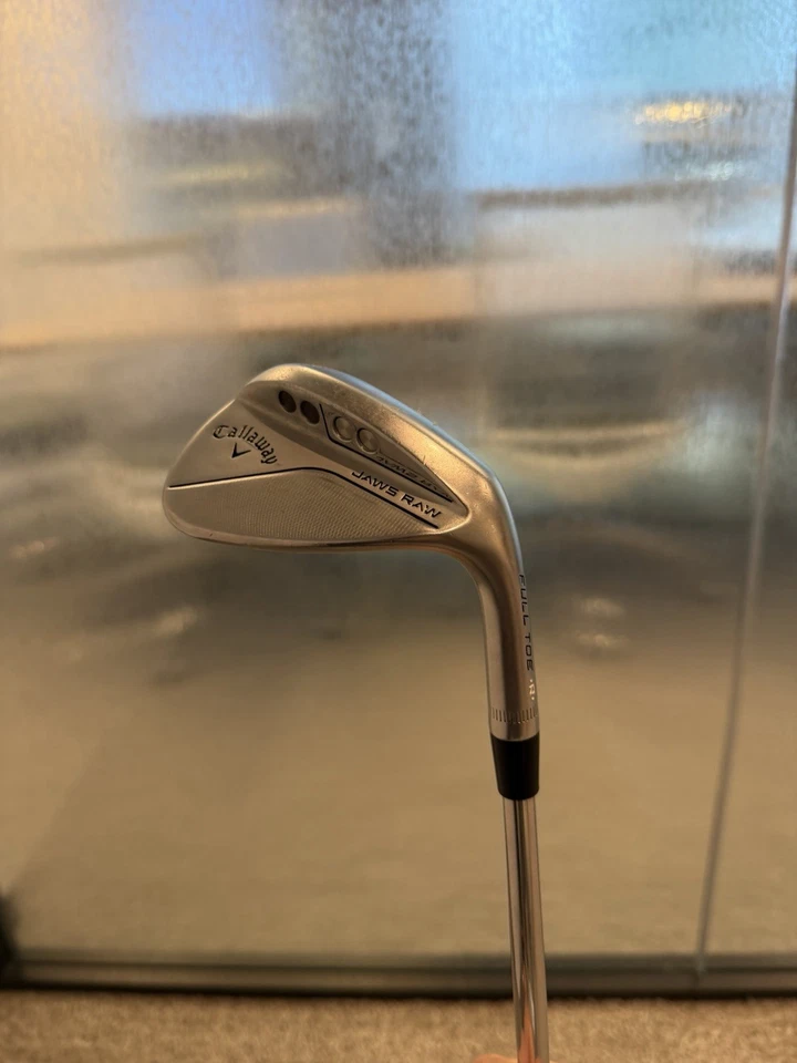 Mandíbulas Callaway Raw 56* Punta Completa Cuña de Arena 10* Rebote J Grind Tour Eje Giratorio Foto 1 de 4