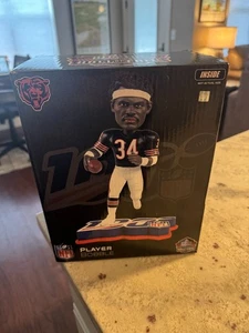 WALTER PAYTON CHICAGO BEARS 100 BLUE BOBBLEHEAD NIB BEST PRICE FREE SHIPPING - Picture 1 of 1