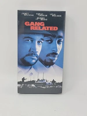Gang Related (VHS, 1998) Tupac Shakur James Belushi NEW SEALED HTF - NEW READ - Image 1 of 4