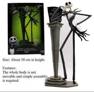 Pesadilla antes de Navidad Jack Skellington Figura Juguete Escritorio Decoración Regalo - Imagen 1 de 5