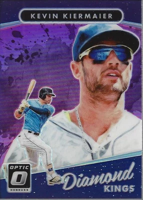 2017 Donruss Optic Pink #27 Kevin Kiermaier DK - BB - Image 1 of 2