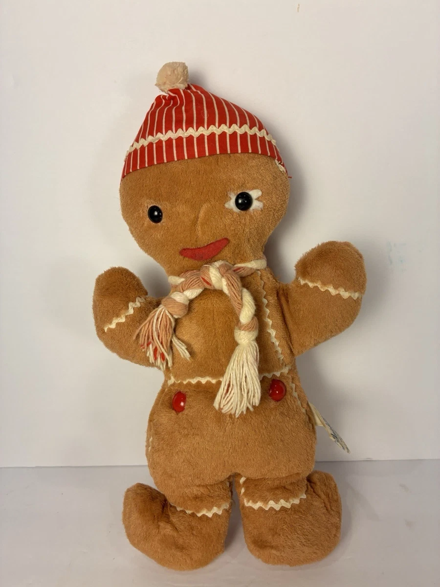 ぬいぐるみ Gingerbread Boy l Vintage 60s 1960's Knickerbocker