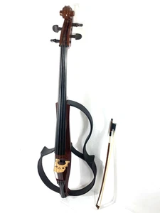 [FAST NEUWERTIG+++] Yamaha SVC-100 Silent Elektro Cello mit Bogen aus Japan - Bild 1 von 20