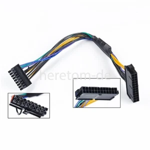 ATX PSU 24Pin to Motherboard 18Pin Power Supply Cable 30cm 18AWG für HP Z420 620 - Afbeelding 1 van 5