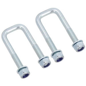 M10 U-Bolt N-Bolt 28mm x 80mm 2 Pack High Tensile for Boat Trailers - Picture 1 of 9