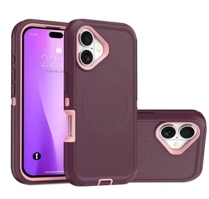 Stoßfeste, staubdichte, robuste Magsafe Hülle für iPhone 17 Gratis Hartglas - Bild 1 von 14