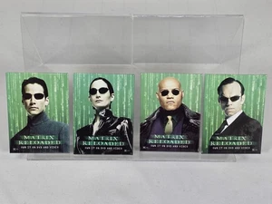 Vintage Matrix Reloaded on DVD & Video Movie Promo Button Set 2003 Keanu Reeves - Bild 1 von 7