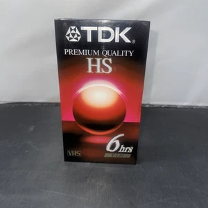 TDK PREMIUM QUALITÄT VHS T-120 6 STUNDEN - NEU - Versiegelt - Bild 1 von 5